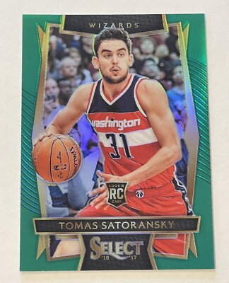 2016-17 Tomas Satoransky Select Green 2/5 Rookie RC #79