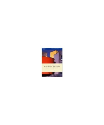 Business Matters.: A Course for Upper Intermediate Students. Students' Book., Po