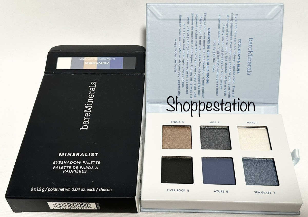【bareMinerals Mineralist Stonewashed限定品 bareMinerals Mineralist Eyeshadow Palette Shade STONEWASHED 6 x