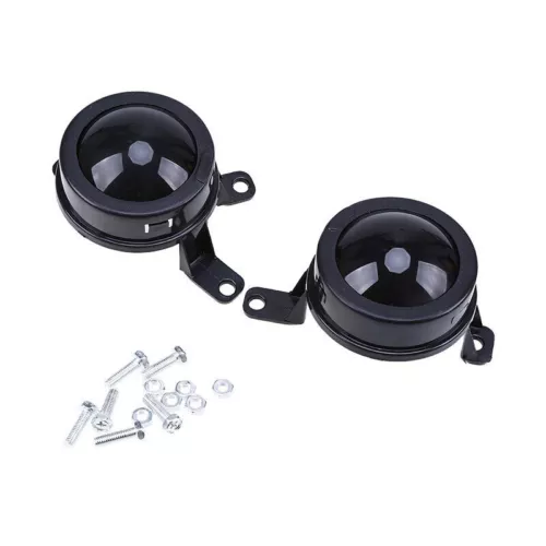 2PCS Front Bumper Fog Lights ACC Decor Cover For Audi A6 S6 A7 RS6 2011-2016 - Picture 5 of 11