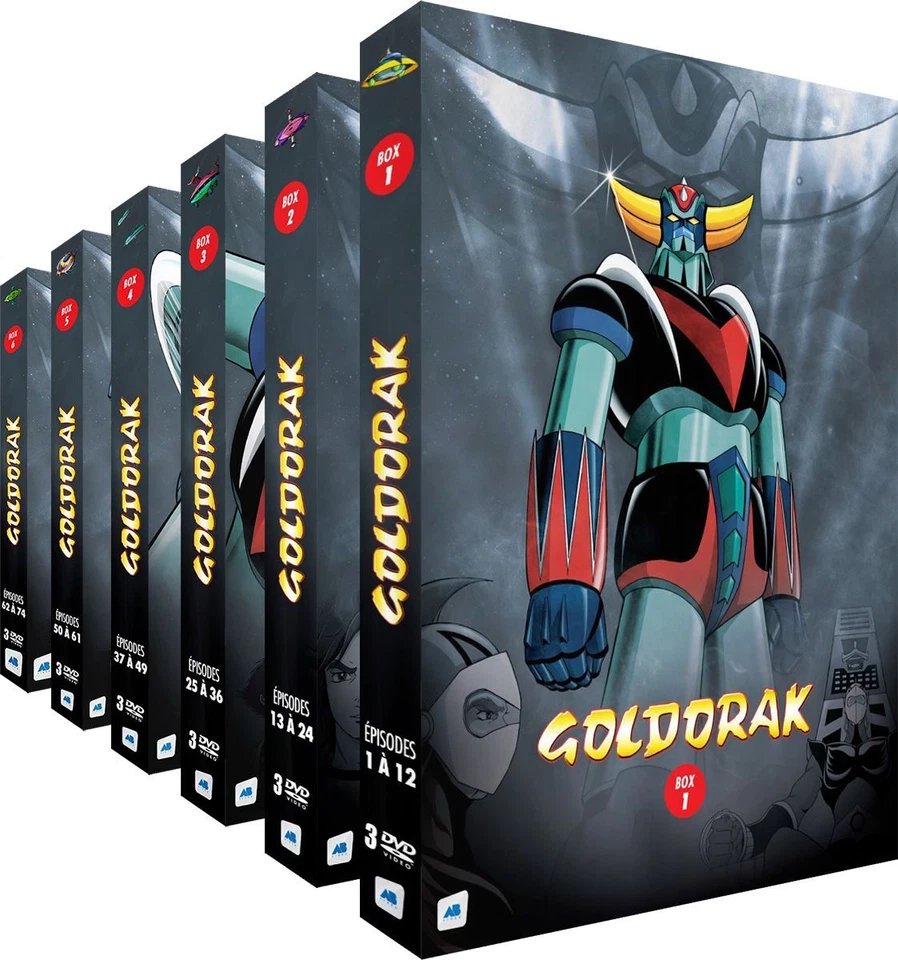 AB VIDEO Goldorak - Intégrale - Pack 6 coffrets DVD - Version non censurée