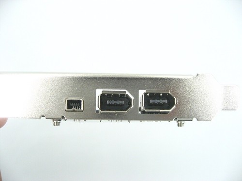 PCI-Express to 3Ports IEEE 1394a 2x6-Pin+1x4-Pin DV Capture Firewire Card+8cm - Picture 4 of 5