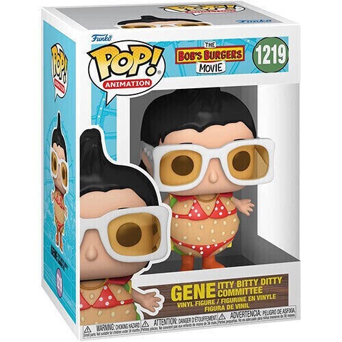 Funk Pop The Bob Burgers Movie GENE Itty Bitty Ditty Committee #1221 NEW