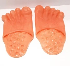 Fake Prank Feet Rubber Slippers Halloween Costume Cosplay