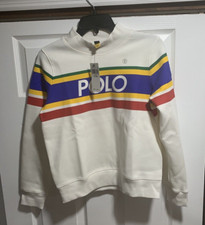 NWT Polo Ralph Lauren-Girls Ski Club Sweatshirt Size XL 16 79.50 YOUTH XL