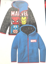 Marvel Avengers Comics Reversible Toddler Jacket Coat Size: 6