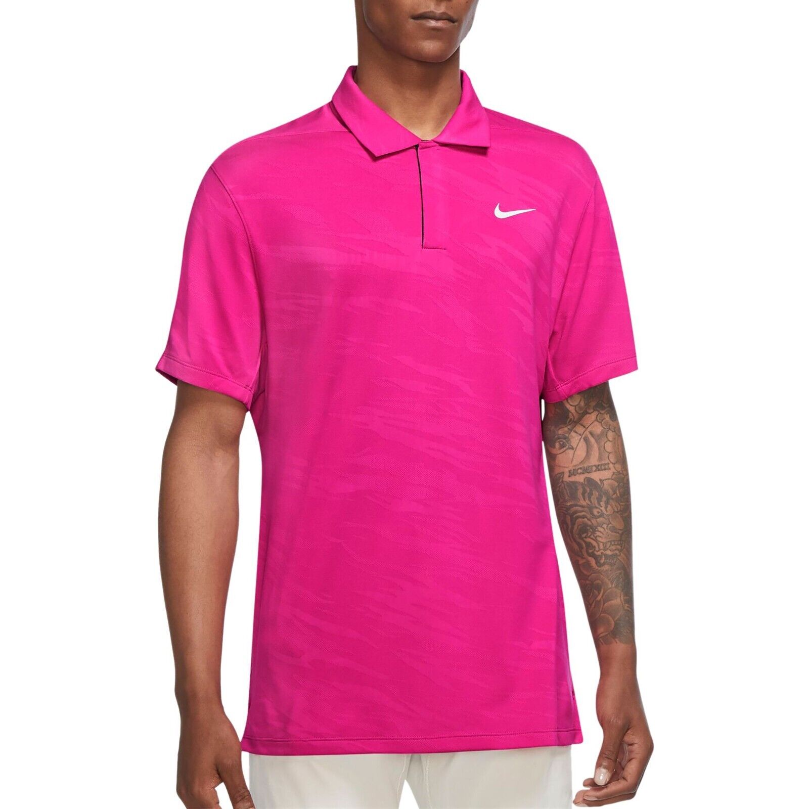 rely Hardness crisis Nike ADV Tiger Woods Men's Golf Polo Shirt Size M Pink DA3075-642 for sale  online | eBay