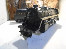 LIONEL 2-4-2 PENNSYLVANIA STEAM LOCO No 8214 WITH TENDER, LAYOUT TESTED  5-182-5