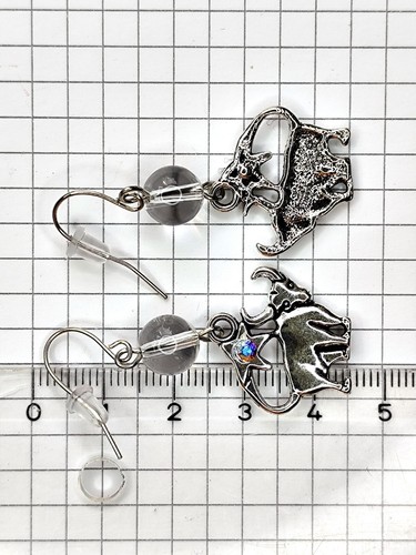 Kleine Sternzeichen-Ohrringe STIER Geburtsstein APRIL MAI 1.2.3. Dekade Schmuck - Bild 7 von 56