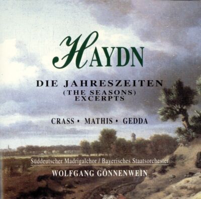 HAYDN Die Jahreszeiten (The Season) Excerpts / Wolfgang Gönnenwein (CD, Disky)