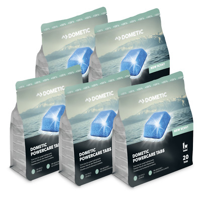 WAECO Dometic PowerCare Tabs 192 Pezzi: Additivo Per WC Camper – Addio Cattivi Odori!