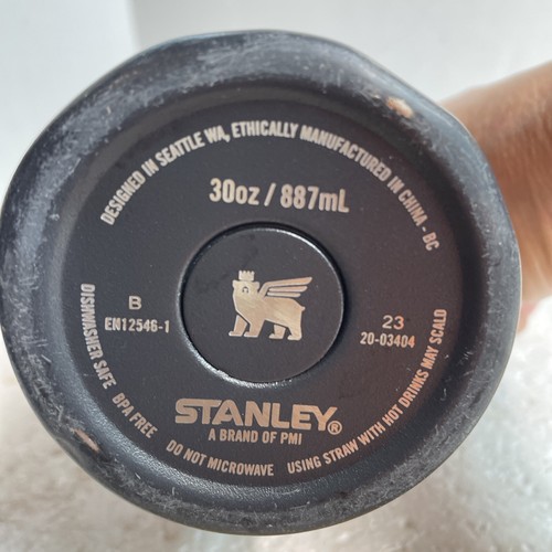 Stanley Quencher H2.0 FlowState Vassoio 30 once - Acqua caffè soda antracite USATA - Foto 13 di 17