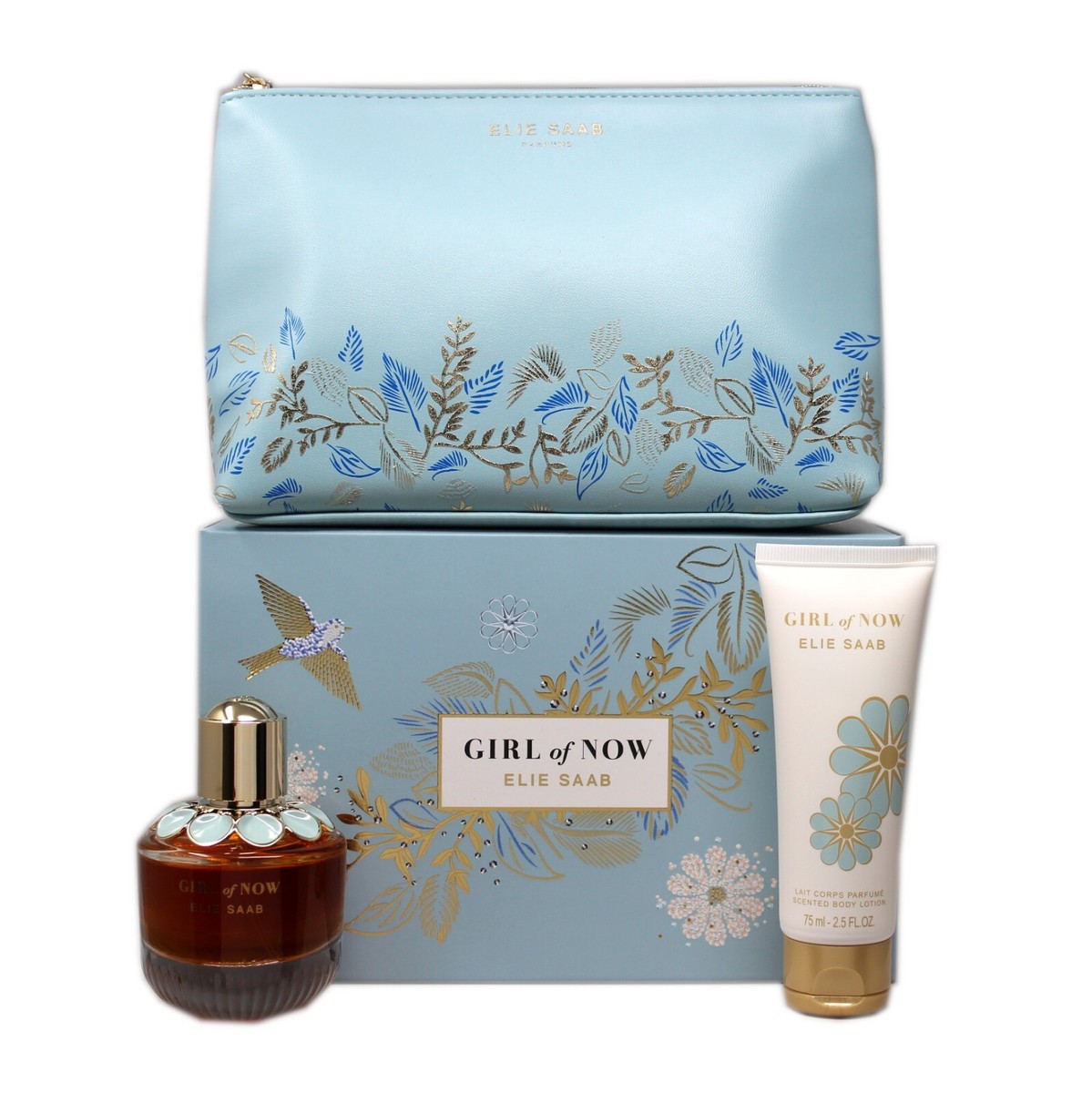 ELIE SAAB GIRL OF NOW 3 PIECE GIFT SET FOR WOMEN EAU DE PARFUM