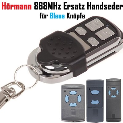 Handsender 868 MHz für Hörmann   kompatibel mit HSM4, HS4, HSP, HSD, HSZ, HSE2  