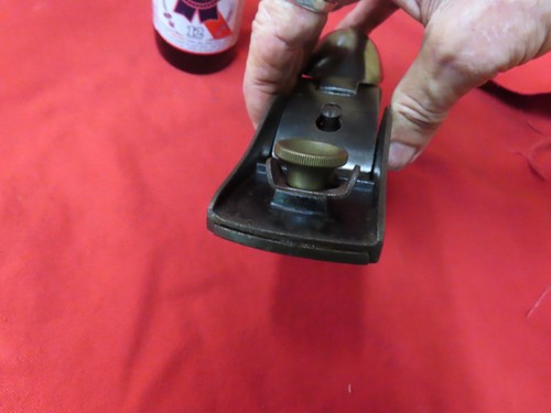Union Block Plane,Knuckle joint,Adj throat,1-5/8"x 6-7/8",USA~GD+🤠🤠U4.26.25RL - Picture 2 of 9