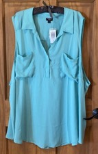 TORRID SLEEVELESS BLOUSE TOP SHIRT 6 6X 6XL 30 NEW