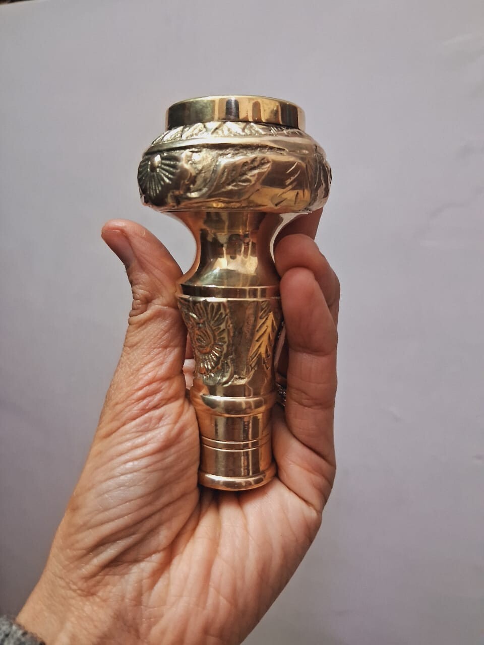 Solid Brass Compass Head Handle Only for Walking … - image 10