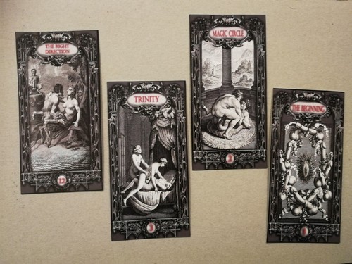 tarot card cards deck oracle author vintage pictures photo erotic antique stamps - Zdjęcie 7 z 24