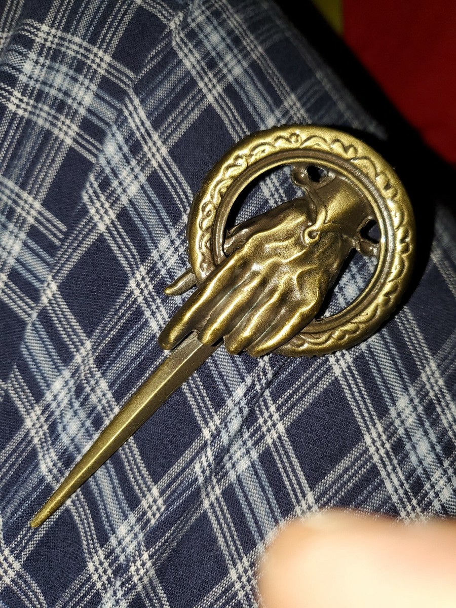 Bam Box Game Of Thrones Hand Of The King Pin and iron coin of faceless man  | eBay