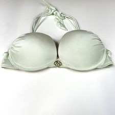 Victorias Secret 34C Bombshell Bikini Top Adds 2 Cups Seafoam Green 4R8 2044