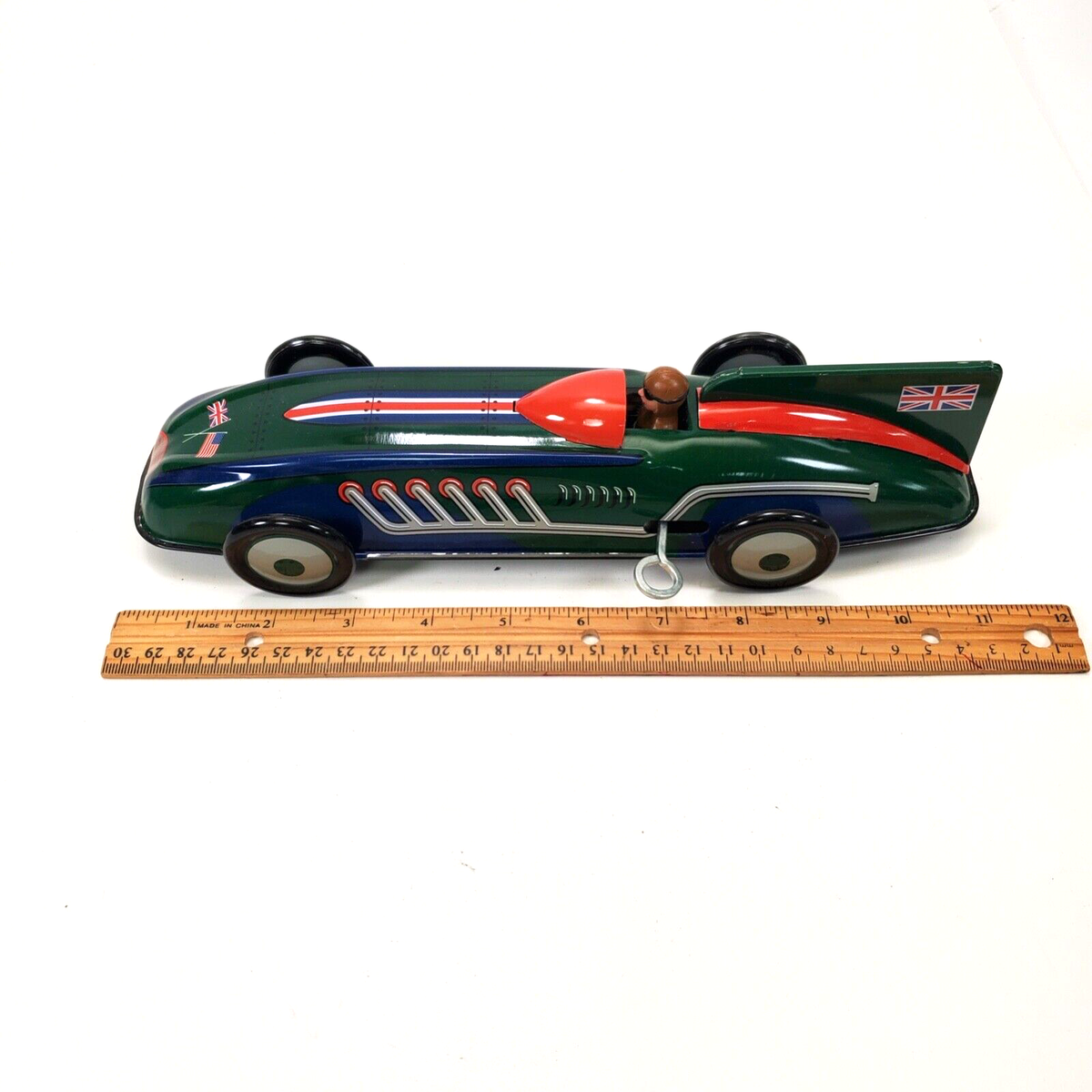 Schylling Collector Series Captain Benjamin's “Record Car” Wind Up