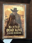 2026 Ghana Wanted Dead or Alive 5 Gram Silver Antiqued Foil w/ Box COA