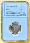 🇺🇸2026 $10 American Gold Eagle 1/4 oz Gold NGC-MS69