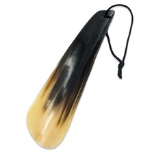 Lucky Franc's Real Horn Shoe Horn. Dress Shoe Horn for Men. Hand Crafted Luxury