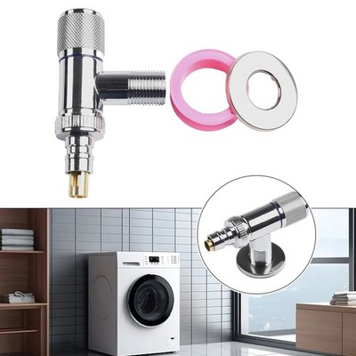 Flexible Wandbehang G12 Waschmaschine Wasserhahn Eckventil mit Drehschalter