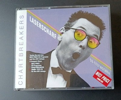 TEST DOPPEL-CD  AUDIO CBS  Mini-Stakkato / CHARTBREAKERS Testsignale 1989