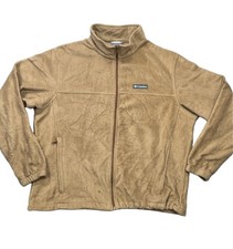 Columbia Steens Mountain 2.0 Men's Fleece Jacket Full Zip Tan XXL