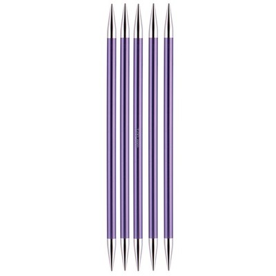 Knitpro Zing: Knitting Pins: Double-Ended: Set of Five: 20cm x 7.00mm