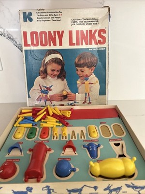 Vintage Looney Links Toy By Kohner