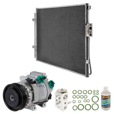 For Hyundai Santa Fe 2016-2019 OEM AC Compressor w/ Condenser Drier DAC