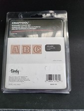Craftool Standard Alphabet Stamp Set 8130-00 by Tandy Leather