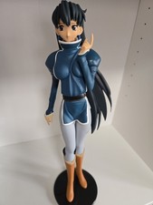 Estatuilla de anime de 14" con soporte de princesa Raquel Casull Viynl desguazada (sin caja)
