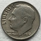 1972-P Roosevelt Dime — photo from another recent sale