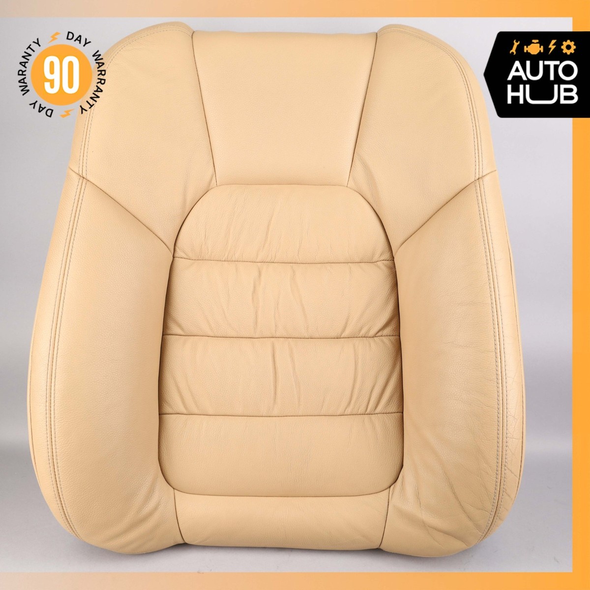 11-18 Porsche Cayenne 958 Front Left Driver Seat Upper Cushion OEM