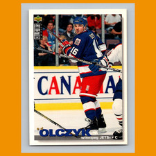 Ed Olczyk #106 1995-96 Collectors Choice Winnipeg Jets Hockey Card NHL