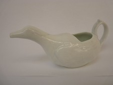 Canard de malade porcelaine (18983)