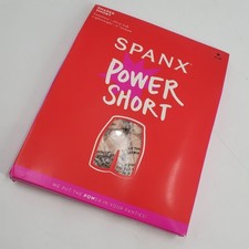 Spanx High Waisted Power Shorts Size Medium Beige
