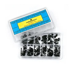 12 Popular Sizes Waterproof Rubber Assorted O-Ring Gasket For Watch Crown B
