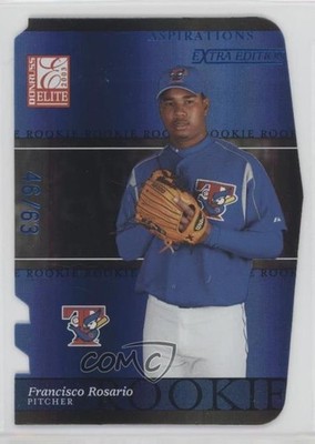 2003 Donruss Elite Extra Edition 46/63 Francisco Rosario #14 Rookie RC 07gz