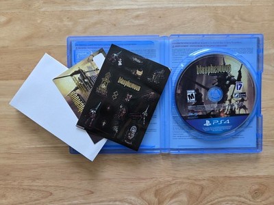 Blasphemous Deluxe Edition (PlayStation 4, PS4) with stickers and poster, tested