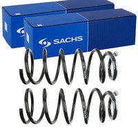 2X Sachs Fahrwerksfedern Hinten Passend FÜR KIA RIO Links+Rechts