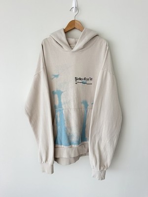 Skrillex B2B Four Tet at Pier 80 12/30/2025 San Francisco Hoodie Beige XL