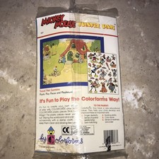 VTG Mickey Mouse Disney Colorforms Travel Pak Sealed