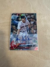 2018 Topps Chrome Update Ian Kinsler Refractor Auto Red Sox