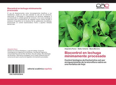 Alejandra Ponce (u. a.) | Biocontrol en lechuga mínimamente procesada | Buch