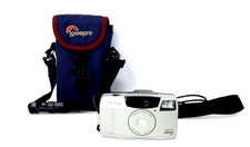 Canon Sure Shot 60 Zoom Date 35mm AF Point Shoot Film Camera Tested Working